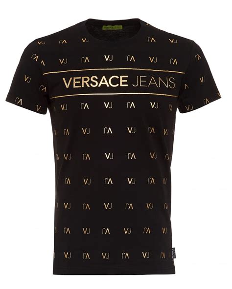 prezzi t shirt originali versace uomo|versace denim shirt.